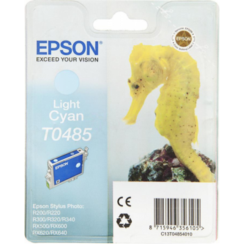 Расходные материалы EPSON C13T04854010 Epson картридж к St.R200/300/RX500/600/620 (светло-синий) (cons ink)