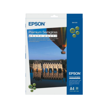 EPSON C13S041332 Полуглянцевая фотобумага A4, 20 л.