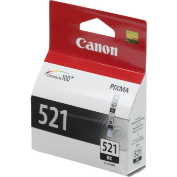 Расходные материалы Canon CLI-521Bk 2933B004 Картридж для Для Canon Pixma iP3600, 4600, MP540 ,MP620, MP630, MP980, Черный, 9 мл.