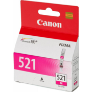 Расходные материалы Canon CLI-521M 2935B004 Картридж для Canon Pixma iP3600, 4600, MP540 ,MP620, MP630, MP980, Пурпурный, 520стр.