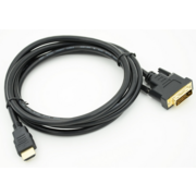 Кабель видео HDMI (m)/DVI-D (Dual Link) (m) 2м. черный