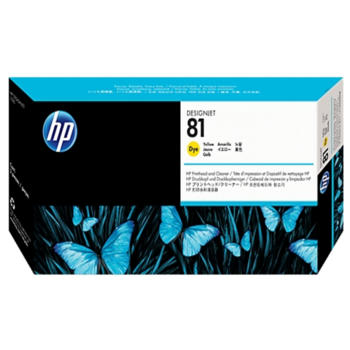 Набор HP 81 Yellow Dye Printhead and Printhead Cleaner