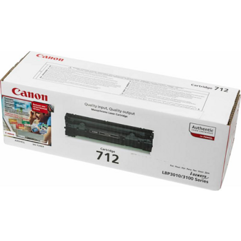 Расходные материалы Canon Cartridge 712 1870B002/1870A002 Картридж для LBP-3010/3100, Черный, 1500стр.
