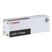 Расходные материалы Canon C-EXV17Y 0259B002 Тонер для копиров для iRC4080i/4580i, Желтый, 30 000 стр.