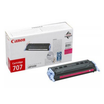 Картридж лазерный Canon 707M 9422A004 пурпурный (2000стр.) для Canon LBP-5000/5100