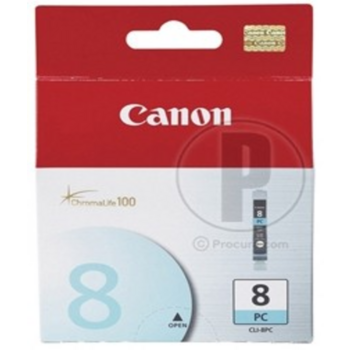 Расходные материалы Canon CLI-8PC 0624B001/0624B024 Картридж для iP6600D, iP6700D, MP970, Pixma Pro9000, Pixma Pro9000 Mark II, фото-голубой, 490стр.