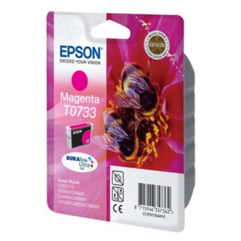 Картридж струйный Epson T0733 C13T10534A10 пурпурный (250стр.) (5.5мл) для Epson С79/СХ3900/4900/5900