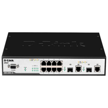 Коммутатор D-Link DES-3200-10 8x100Mb 2G управляемый