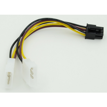 Кабель Molex 8980 PCI-E 6pin 0.15м