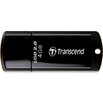 Флеш-накопитель Флеш-накопитель/ Transcend 4GB JetFlash 350 (Black) USB 2.0