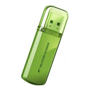 Носитель информации Silicon Power USB Drive 8Gb Helios 101 SP008GBUF2101V1N {USB2.0, Green}