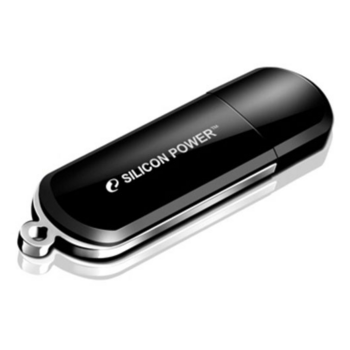 Носитель информации Silicon Power USB Drive 8Gb Luxmini 322 SP008GBUF2322V1K {USB2.0, Black}