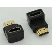 Адаптер аудио-видео 90 Deg HDMI (m)/HDMI (f) 1зв