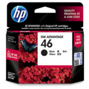 Картридж Cartridge HP №46 для Deskjet Ink Advantage 2020hc Printer / 2520hc AiO, черный