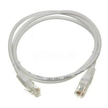 Патч-корд Lanmaster TWT-45-45-0.5/S-GY FTP вилка RJ-45-вилка RJ-45 кат.5е 0.5м серый ПВХ (уп.:1шт)