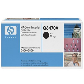 Картридж лазерный HP Q6470A черный (6000стр.) для HP CLJ 3600/CP3505/P2014