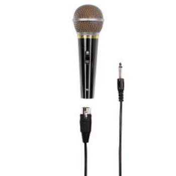 Микрофон проводной Hama H-46060 3м черный