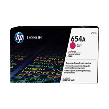 Картридж лазерный HP 654A CF333A пурпурный (15000стр.) для HP CLJ Ent M651n/M651dn/M651xh/M680dn/M680f