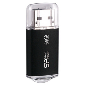 Носитель информации Silicon Power USB Drive 64Gb Ultima II SP064GBUF2M01V1K {USB2.0, Black}