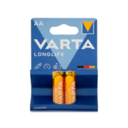 Батарея Varta Longlife LR6 Alkaline AA (2шт) блистер