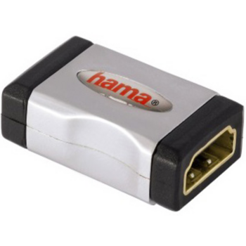 Адаптер аудио-видео Hama HDMI (f)/HDMI (f) Позолоченные контакты серый 3зв (00122231)