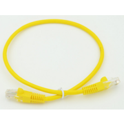 Патч-корд cat5E molded 0.5м желтый RJ-45 (m)-RJ-45 (m)