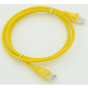 Патч-корд cat5E molded 1м желтый RJ-45 (m)-RJ-45 (m)