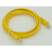 Патч-корд cat5E molded 2м желтый RJ-45 (m)-RJ-45 (m)