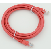 Патч-корд cat.5E molded 3м красный RJ-45 (m)-RJ-45 (m)