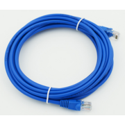 Патч-корд cat.5E molded 5м синий RJ-45 (m)-RJ-45 (m)