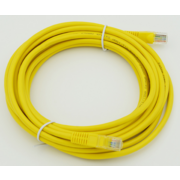 Патч-корд cat5E molded 5м желтый RJ-45 (m)-RJ-45 (m)