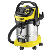 Строительный пылесос Karcher WD6 P Premium 1300Вт (уборка: сухая/сбор воды) желтый