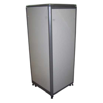 Шкаф коммутационный Lanmaster Eco (TWT-CBE-42U-6X6 ) 42U 600x600мм пер.дв.стекл задн.дв.стал.лист 2 бок.пан. направл.под закл.гайки 300кг серый