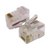 Коннектор Lanmaster (TWT-PL45-8P8C) UTP кат.5e RJ45 прозрачный (упак.:100шт)