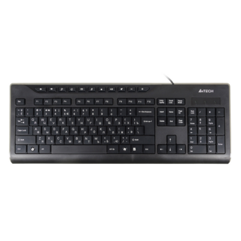 Клавиатура A4Tech KD-800 черный USB slim Multimedia