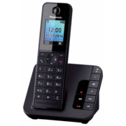 Беспроводной телефон DECT Panasonic Беспроводной телефон DECT Panasonic/ Цветной, АОН, автоответчик, черный