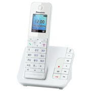 Беспроводной телефон DECT Panasonic Беспроводной телефон DECT Panasonic/ Цветной, АОН, автоответчик, белый