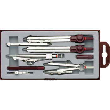 Готовальня Rotring Centro S0233410 в компл.:циркуль 540мм/2 кронциркуля/удлинитель/грифели/держатель