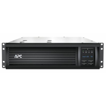 Источник бесперебойного питания APC Smart-UPS 750VA/500W, RM 2U, Line-Interactive, LCD, Out: 220-240V 4xC13 (2-Switched), SmartSlot, USB, HS User Replaceable Bat, Black, 1 year warranty (REP: SUA750RMI2U)