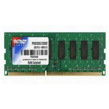 Память DDR3 2Gb 1333MHz Patriot PSD32G13332 RTL PC3-10600 DIMM 240-pin