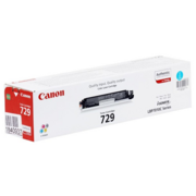 Расходные материалы Canon Cartridge 729C 4369B002 Тонер картридж для LBP 7010C, Голубой, 1000стр.