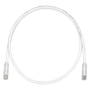 Патч-корд Panduit UTPSP10MY вилка RJ-45-вилка RJ-45 кат.6 10м белый ПВХ