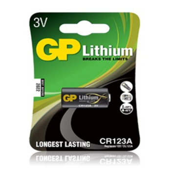 Батарея GP Lithium CR123A (1шт)