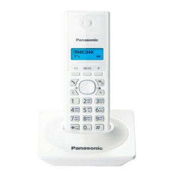 Panasonic KX-TG1711RUW (белый) {АОН, Caller ID,12 мелодий звонка,подсветка дисплея,поиск трубки}