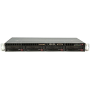 Корпус SuperMicro CSE-813MTQ-R400CB 1U 2x400W