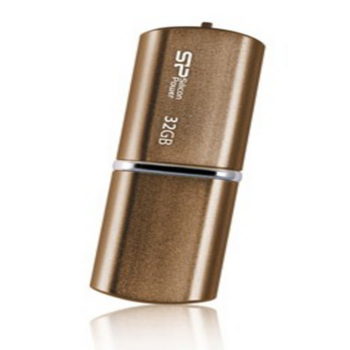 Флеш Диск Silicon Power 32Gb LuxMini 720 SP032GBUF2720V1Z USB2.0 коричневый