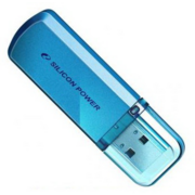 Носитель информации Silicon Power USB Drive 64Gb Helios 101 SP064GBUF2101V1B {USB2.0, Blue}