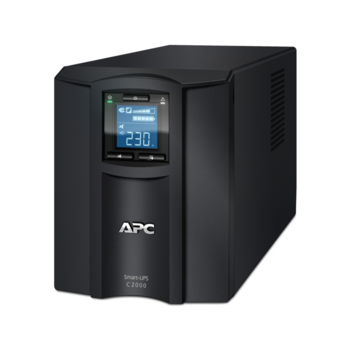 Источник бесперебойного питания APC Smart-UPS C 2000VA/1300W, 230V, Line-Interactive, LCD, Out: 6xC13 1xC19, 1 year warranty