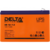 Батарея DELTA серия HR, HR 12-7,2, напряжение 12В, емкость 7.2Ач (разряд 20 часов), макс. ток разряда (5 сек.) 105А, макс. ток заряда 2.16А, свинцово-кислотная типа AGM, клеммы F2, ДxШxВ 151х65х94мм., вес 2.5кг., срок службы 8 лет. Батарея DELTA серия HR