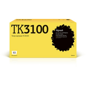 Расходные материалы T2 TK-3100 Тонер-картридж T2 (TC-K3100) для Kyocera FS-2100D/2100DN/ECOSYS M3040dn/M3540dn (12500 стр.) с чипом